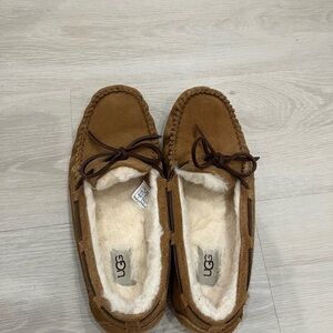 UGG Brown Moccasin Slippers
